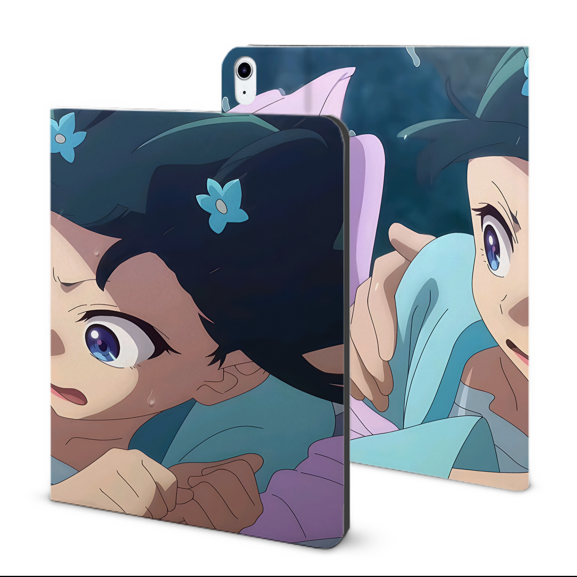 （画像用） 薬屋のひとりごと The Apothecary Diaries IPad ケース ブック型 PUレザー TPU 耐衝撃 軽量 薄型 ペン収納なし 全面保護 IPad 各モデル対応